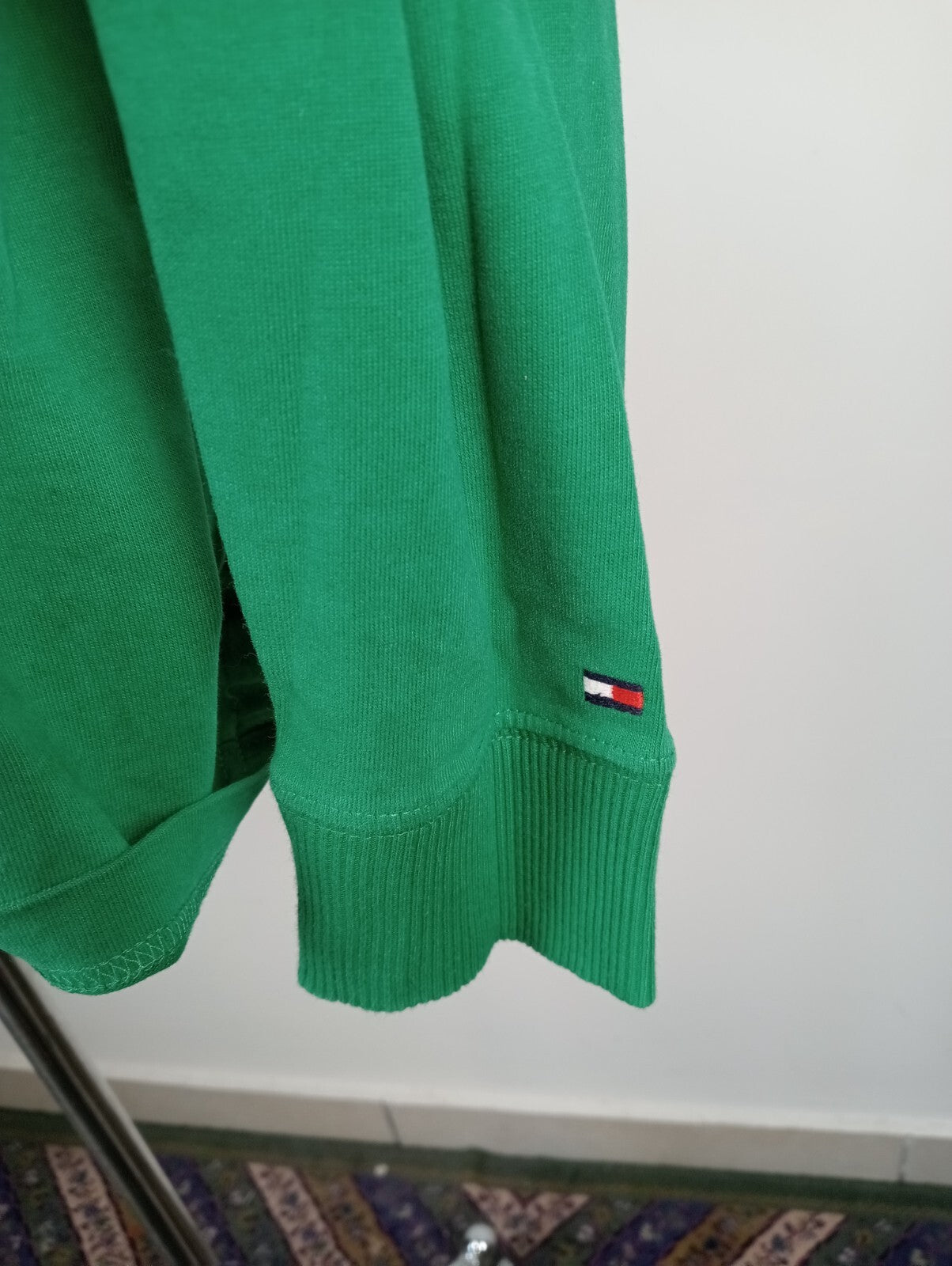 TOMMY HILFIGER FELPA MAGLIA UOMO XL MAN SPORT JACKET SWEATSHIRT VINTAGE CASUAL