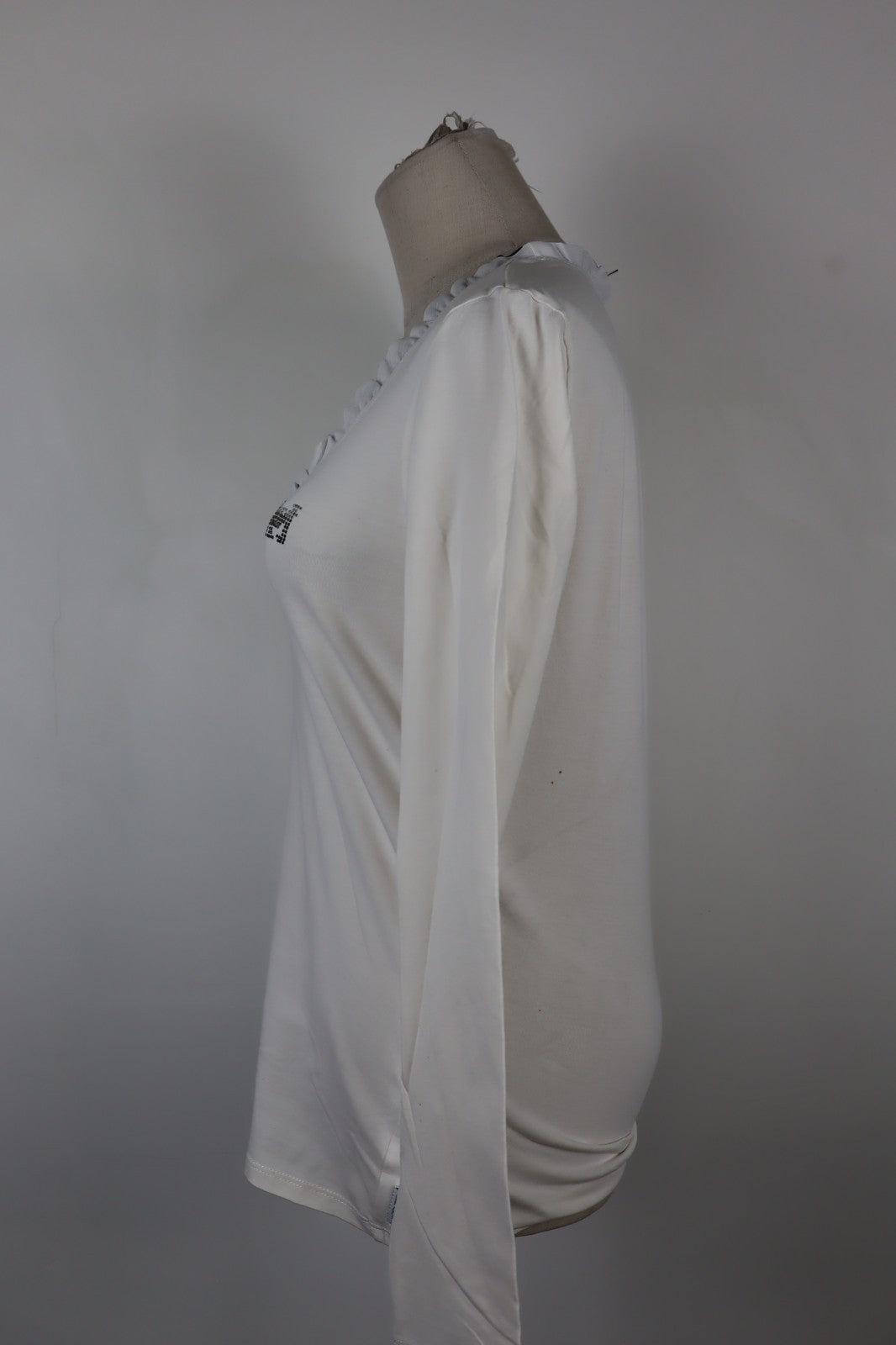 AJ ARMANI JEANS MAGLIA MANICA LUNGA DONNA TG 42 WOMAN CASUAL VINTAGE TOP T-SHIRT