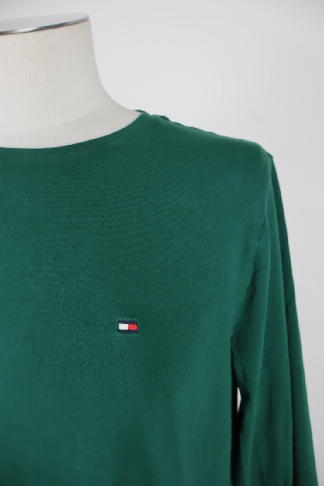 TOMMY HILFIGER MAGLIA COTONE UOMO L EXTRA SLIM MAN T-SHIRT VINTAGE CASUAL COTTON