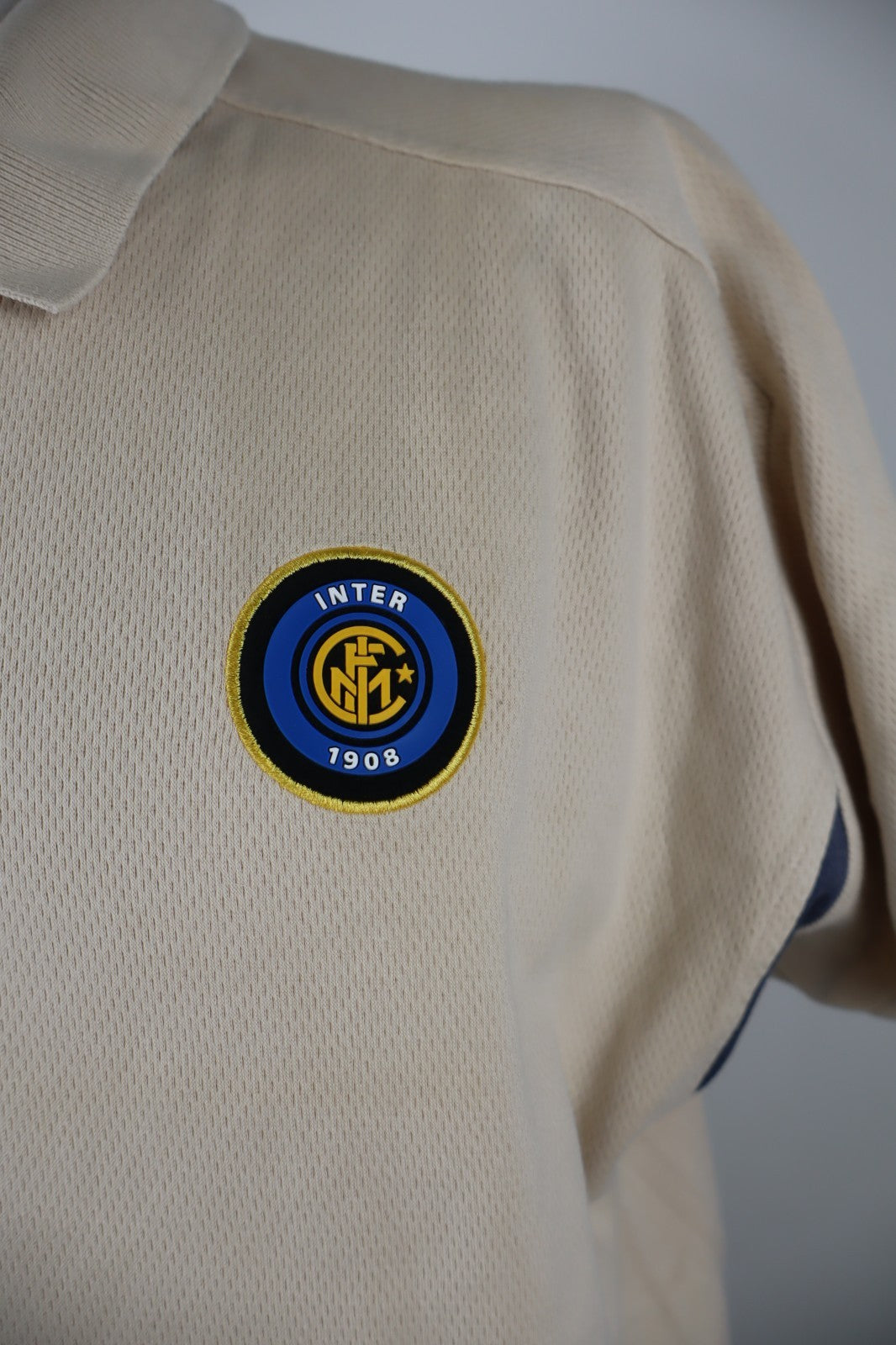 NIKE INTER MAGLIA POLO UOMO TG. L MAN POLO SHIRT CASUAL VINTAGE CON BOTTONI