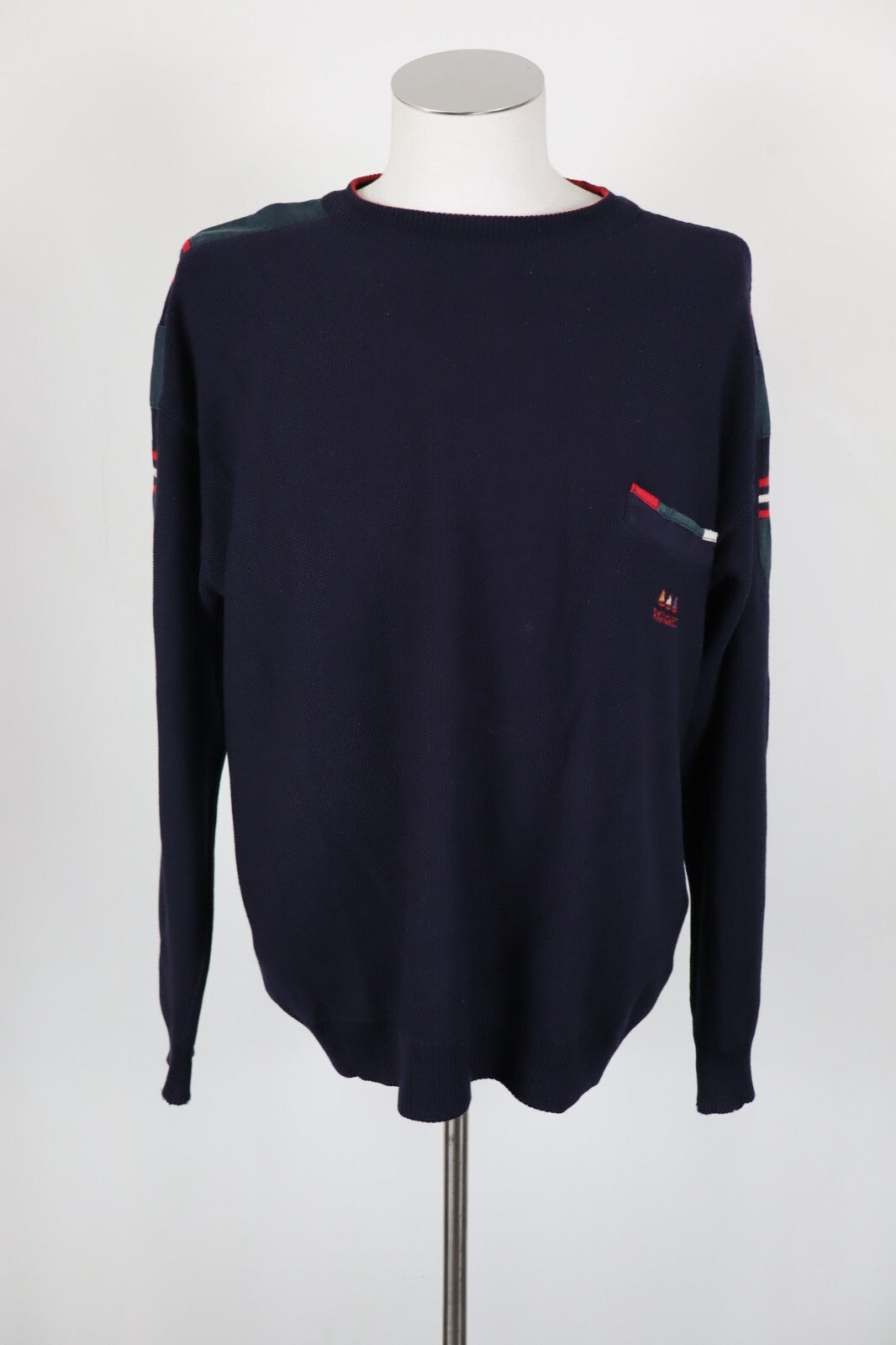 NAVIGARE MAGLIONE COTONE VINTAGE UOMO Tg. XL MAN SWEATER CASUAL
