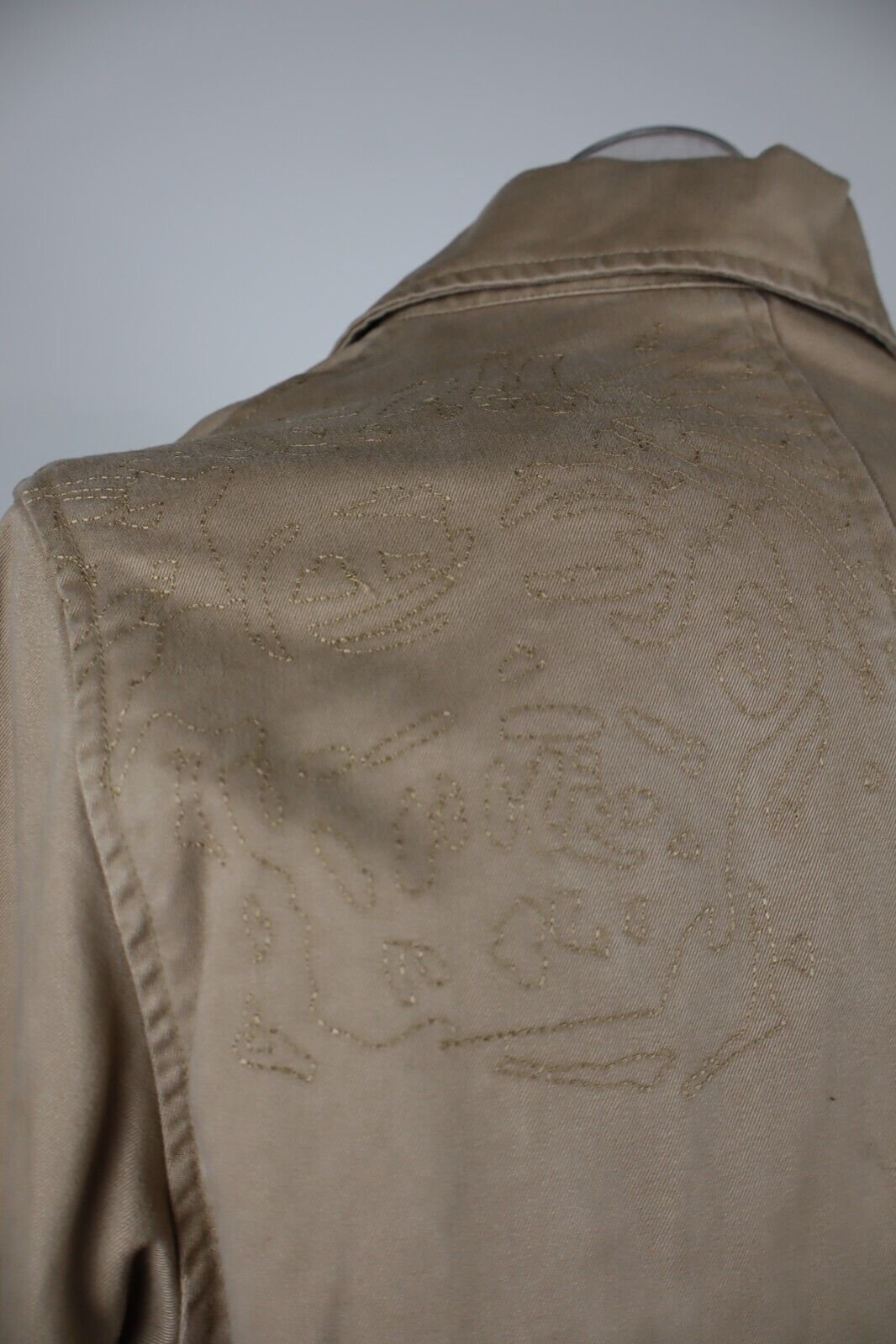 QUIKSILVER GIUBBINO GIACCA COTONE LEGGERO UOMO Tg. S MAN CASUAL JACKET VINTAGE