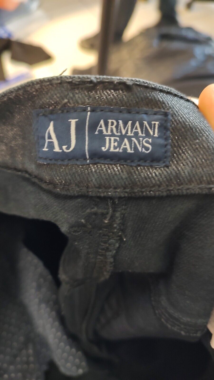 ARMANI JEANS PANTALONE DENIM JEANS DONNA TG 29 WOMAN VINTAGE PANTS