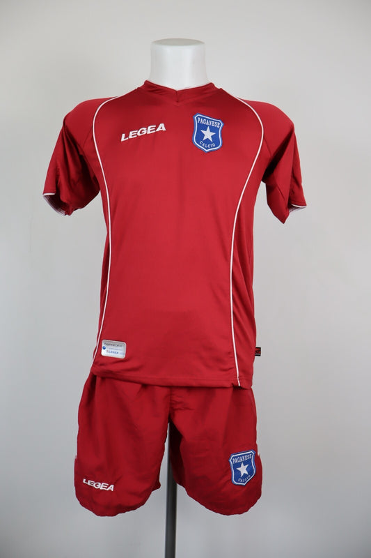 LEGEA PAGANESE N 14 COMPLETO CALCIO MAGLIA SHORTS UOMO M FOOTBALL SPORT JERSEY