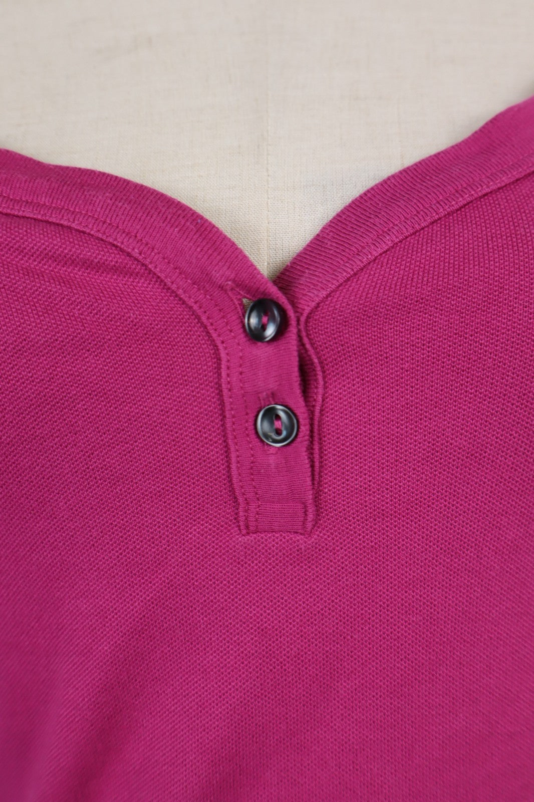 LACOSTE MAGLIA DONNA TG. 36 WOMAN CASUAL VINTAGE TANK TOP T-SHIRT