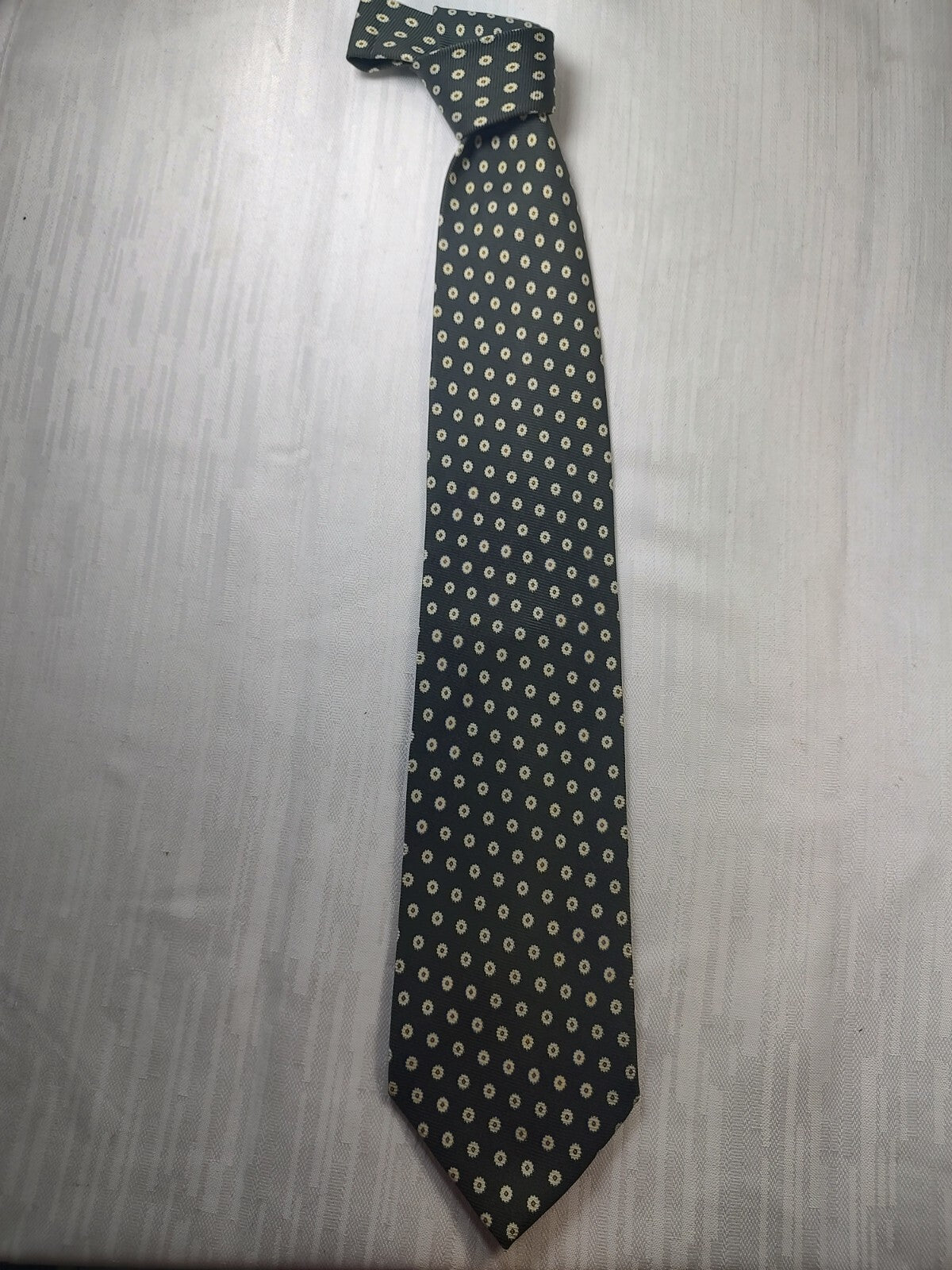FRANCO BASSI 100% SILK TIE SETA CRAVATTA NECKTIE MADE IN ITALY CLASSIC