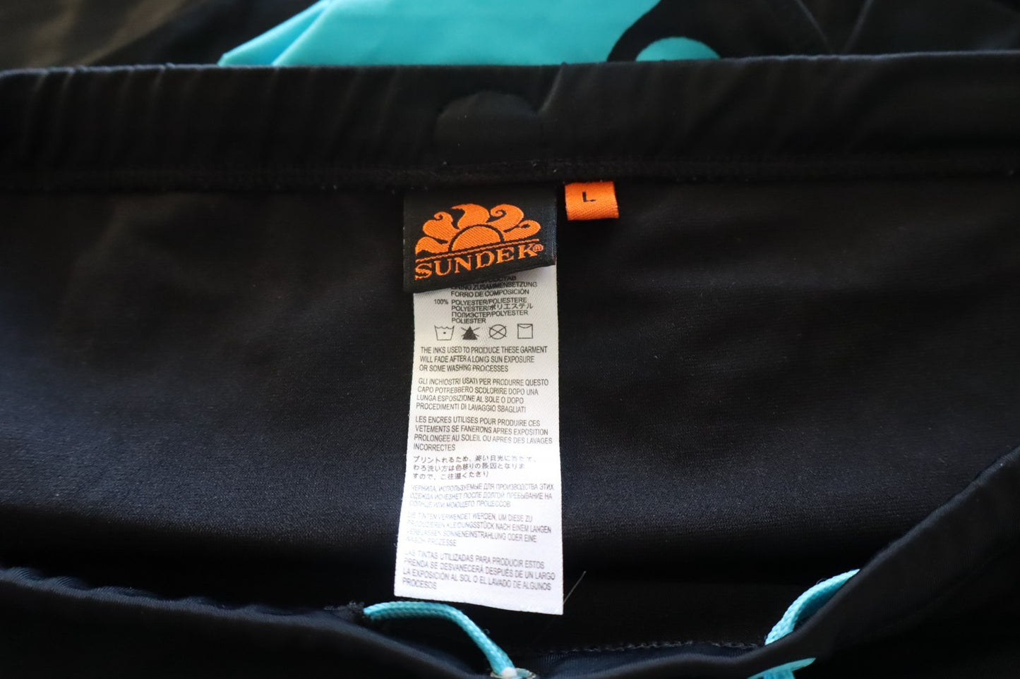 SUNDEK COSTUME MUTANDINA PANTALONCINO MARE UOMO TG L MEN SWIMSUIT VINTAGE CASUAL