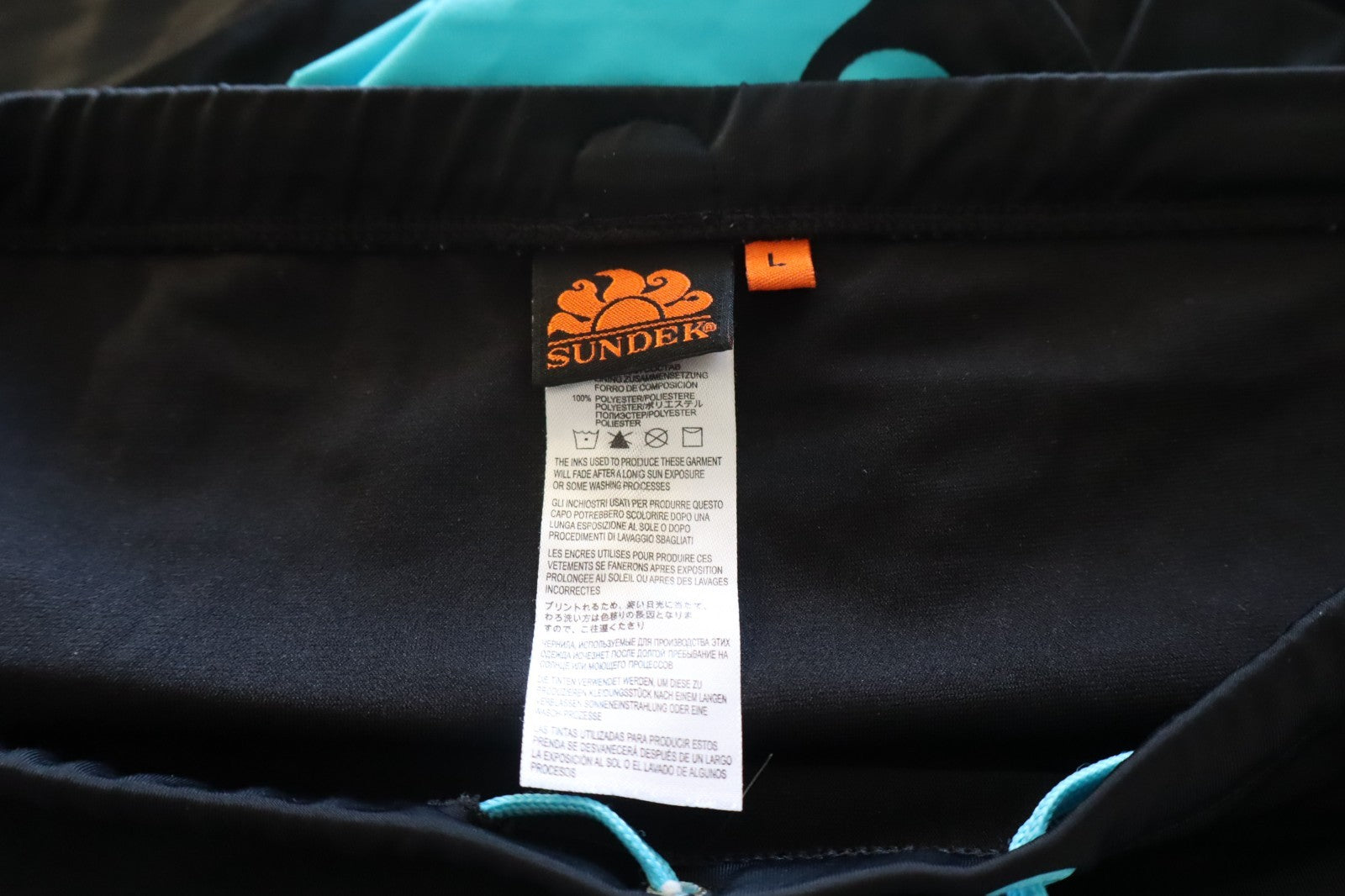 SUNDEK COSTUME MUTANDINA PANTALONCINO MARE UOMO TG L MEN SWIMSUIT VINTAGE CASUAL