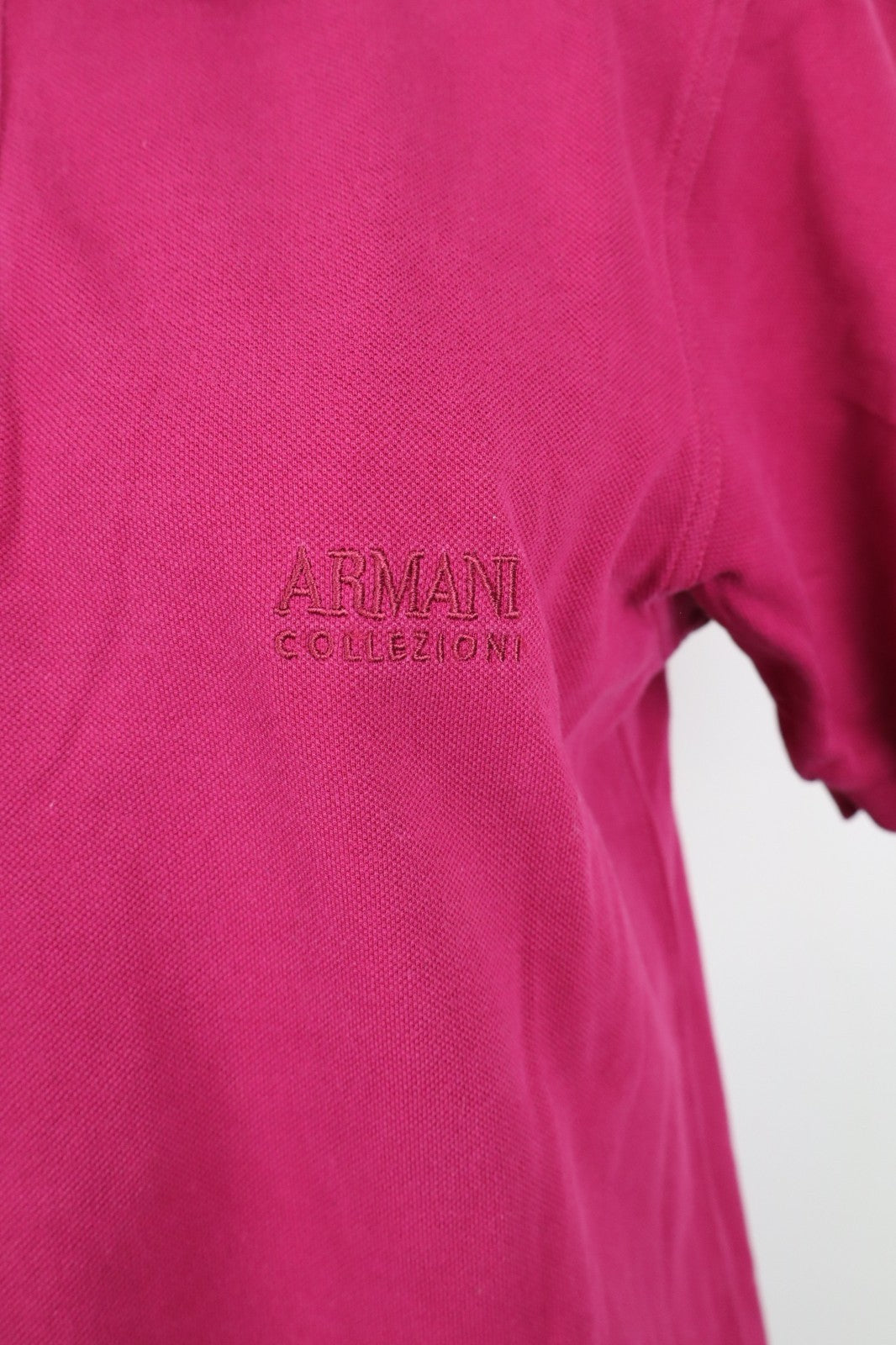 ARMANI COLLEZIONI POLO DONNA COTONE TG. M WOMAN CASUAL VINTAGE COTTON