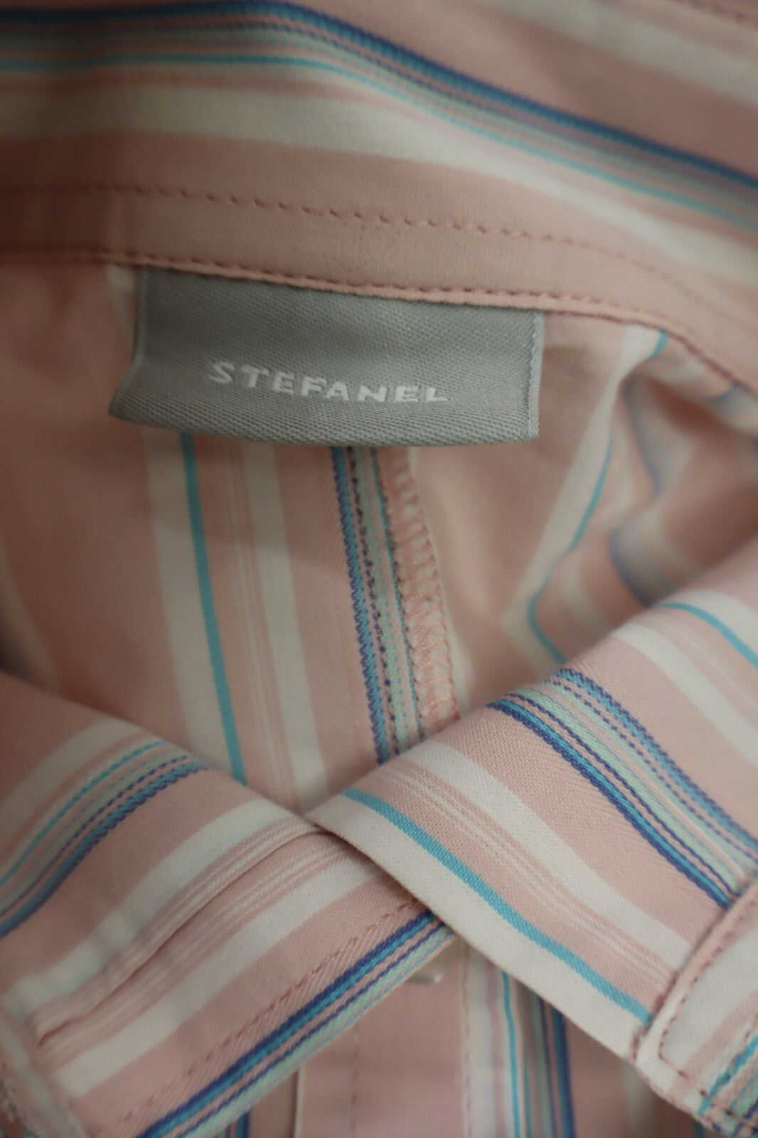 STEFANEL CAMICIA  DONNA TG. M WOMAN SHIRT CASUAL VINTAGE COTONE