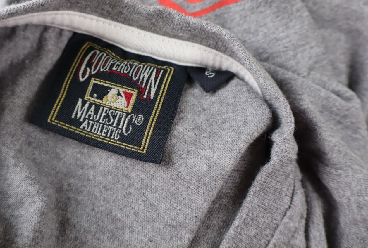 COOPERSTOWN MAJESTIC NY T-SHIRT BASEBALL UOMO MAGLIA Tg S MAN SPORT