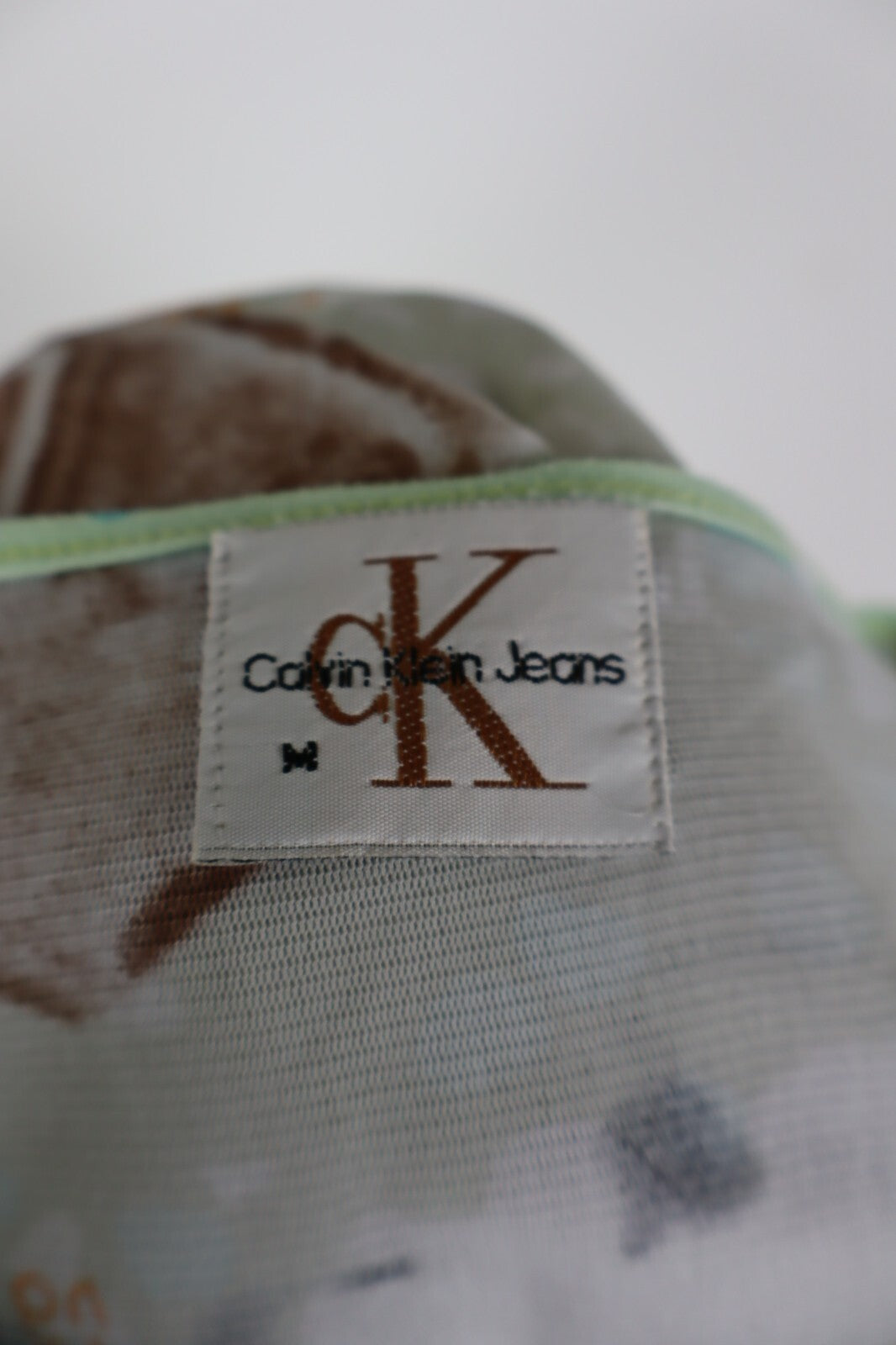 CALVIN KLEIN JEANS MAGLIA DONNA TG. M WOMAN CASUAL VINTAGE T-SHIRT TOP