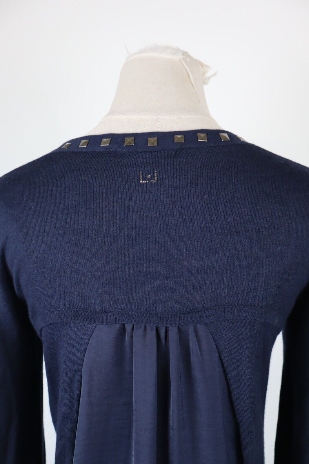 LIU JO JEANS VESTITO DONNA TG 42 WOMAN CASUAL VINTAGE DRESS ABITO LANA WOOL