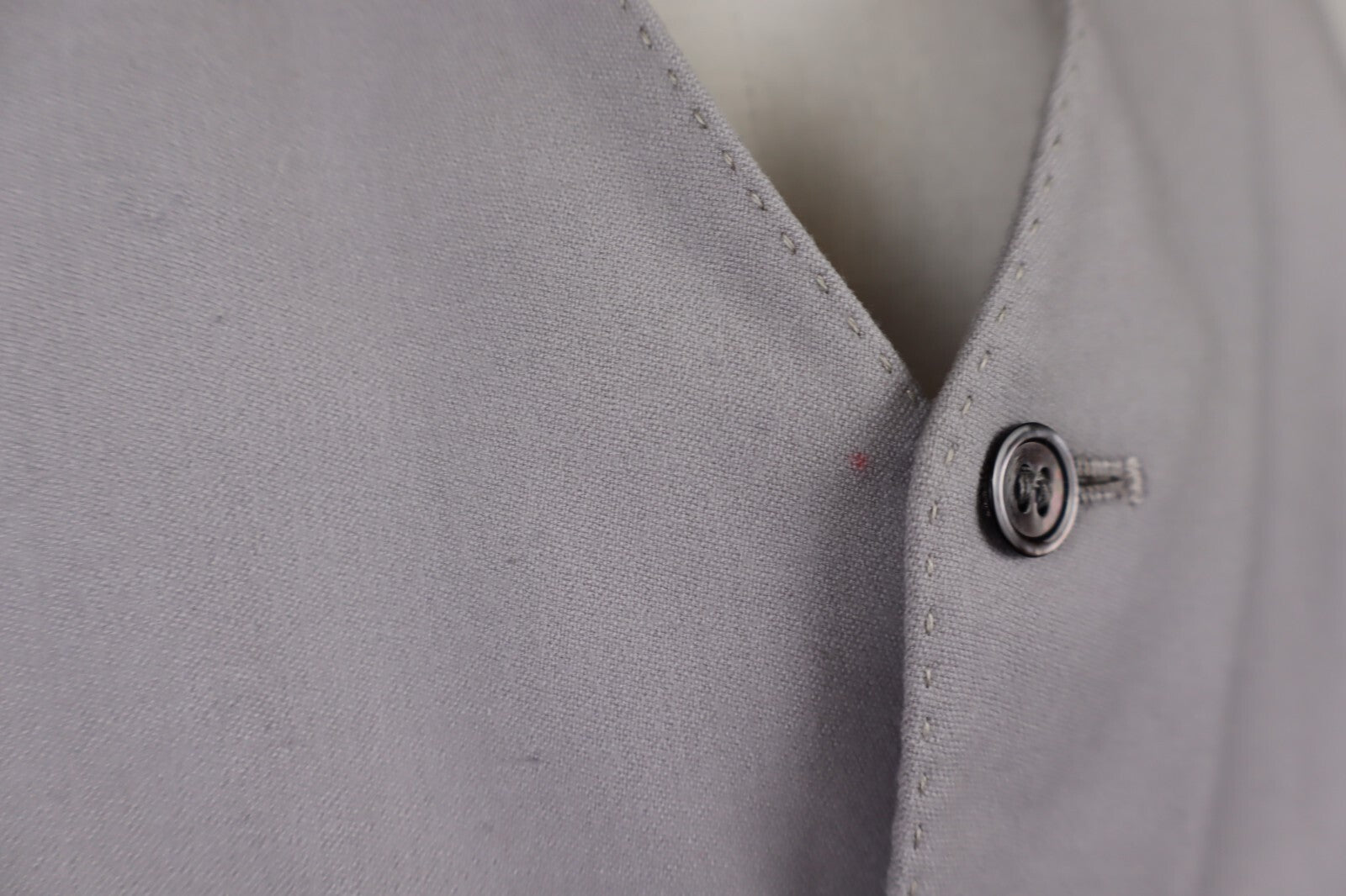 PIERRE CARDIN GILET SMANICATO GIACCA LANA WOOL UOMO TG 44 MAN JACKET VINTAGE