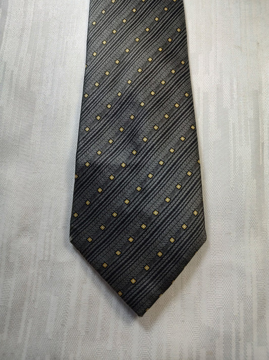 TINO COSMA 100% SILK TIE SETA CRAVATTA NECKTIE MADE IN ITALY CLASSIC