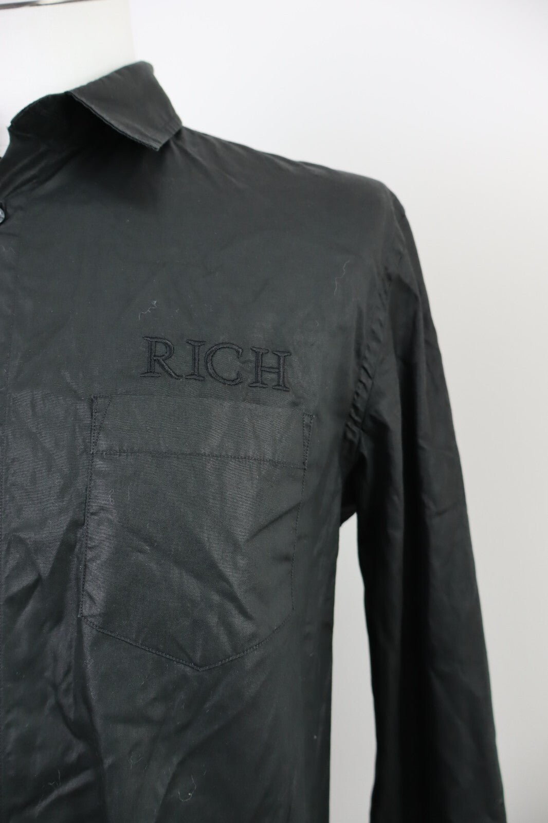 RICHMOND CAMICIA UOMO COTONE TG. L MAN CASUAL VINTAGE SHIRT COTTON