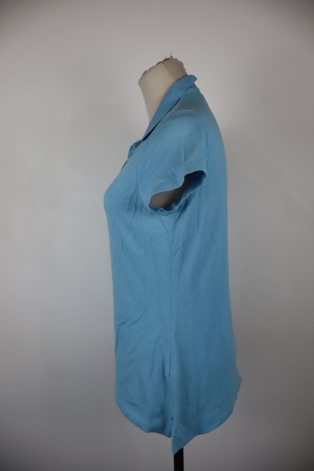 TOMMY HILFIGER POLO T-SHIRT DONNA COTONE TG. M WOMAN SHIRT CASUAL VINTAGE COTTON