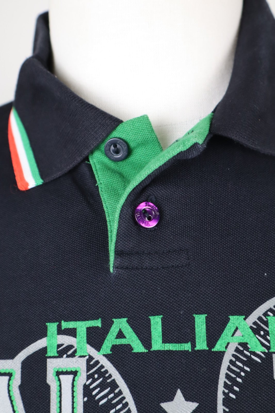 AUSTRALIAN MAGLIA POLO UOMO TG 48 MAN T-SHIRT CASUAL VINTAGE COTONE