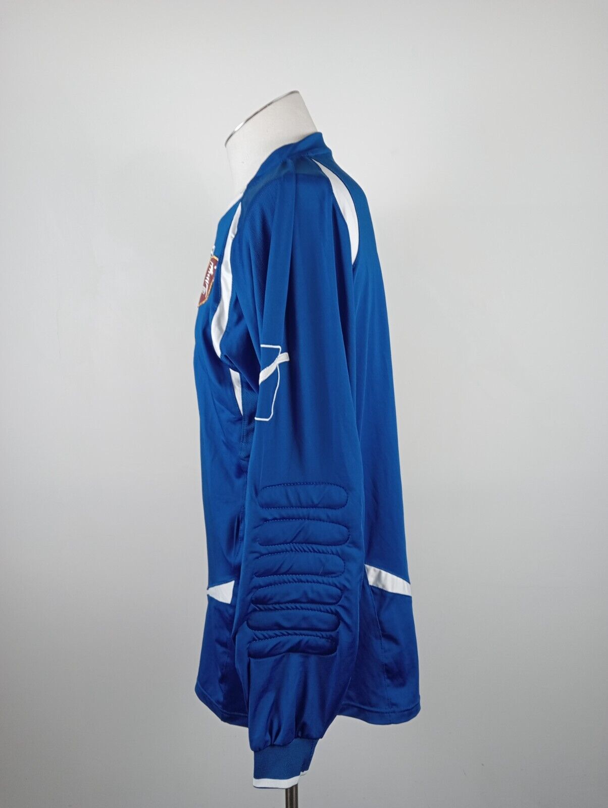 GIVOVA SALERNITANA PORTIERE FELPA SPORT CALCIO UOMO Tg XL VINTAGE JACKET SOCCER