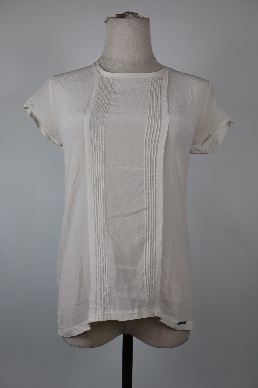 LIU JO MAGLIA DONNA TG. 40 WOMAN CASUAL VINTAGE T-SHIRT TOP SETA SILK