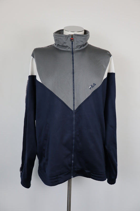 FILA GIACCA SPORTIVA UOMO TG 54 MAN SPORT VINTAGE CASUAL JACKET