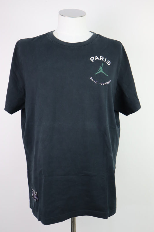 JORDAN PARIS SAINT GERMAIN MAGLIA UOMO TG. XL MAN T-SHIRT VINTAGE CASUAL COTONE
