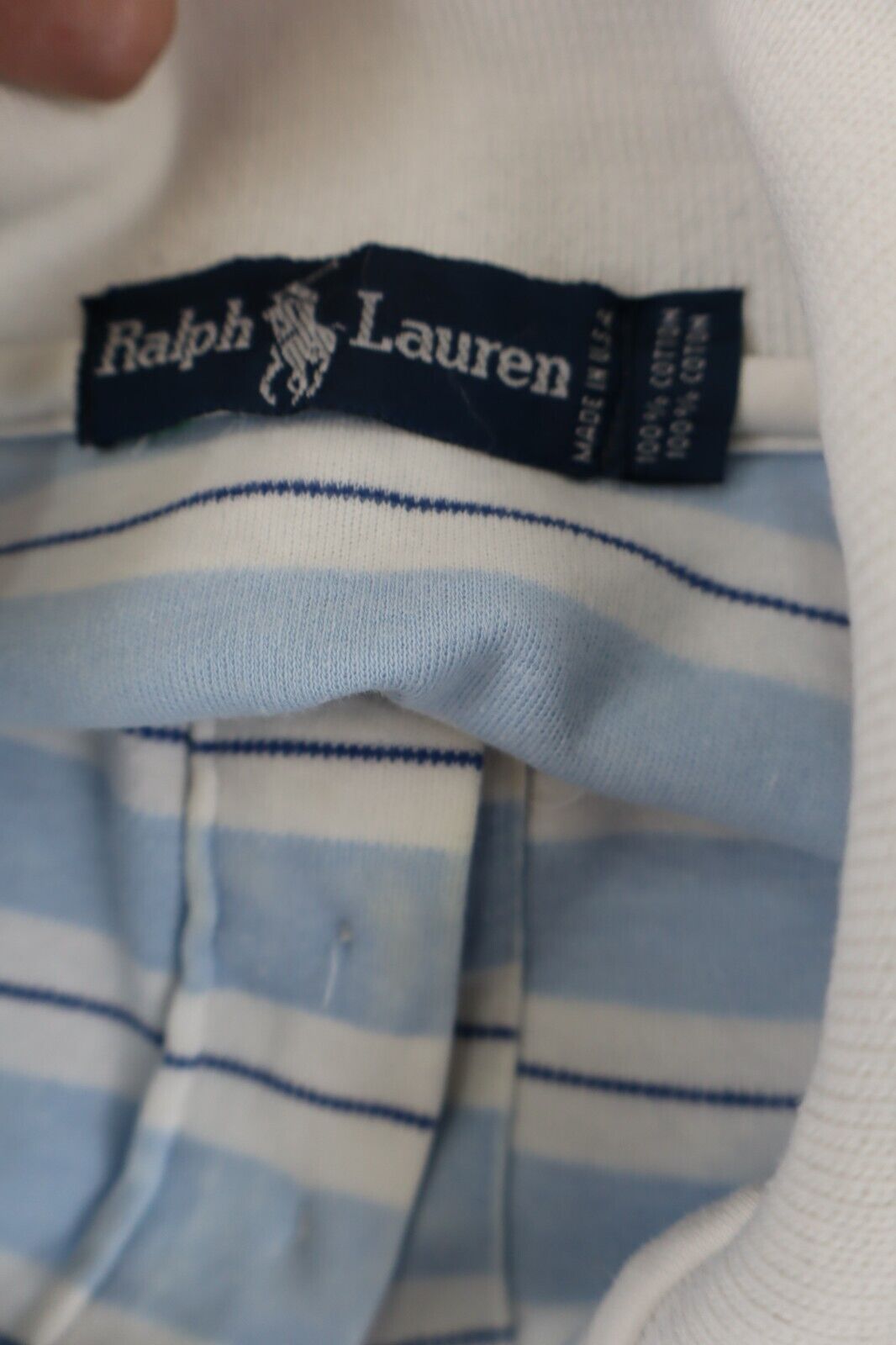 POLO RALPH LAUREN MAGLIA UOMO TG M MAN CASUAL VINTAGE T-SHIRT COTONE COTTON
