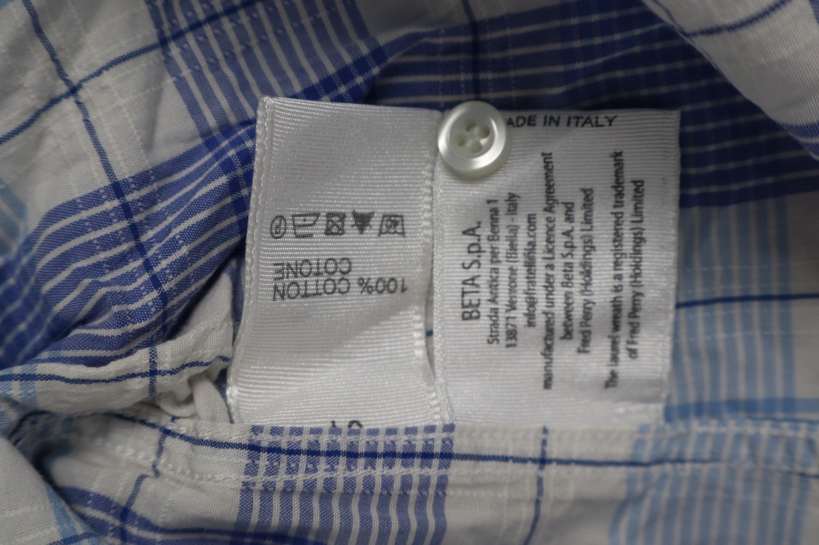 FRED PERRY CAMICIA COTONE DONNA TG. L WOMAN COTTON SHIRT CASUAL VINTAGE