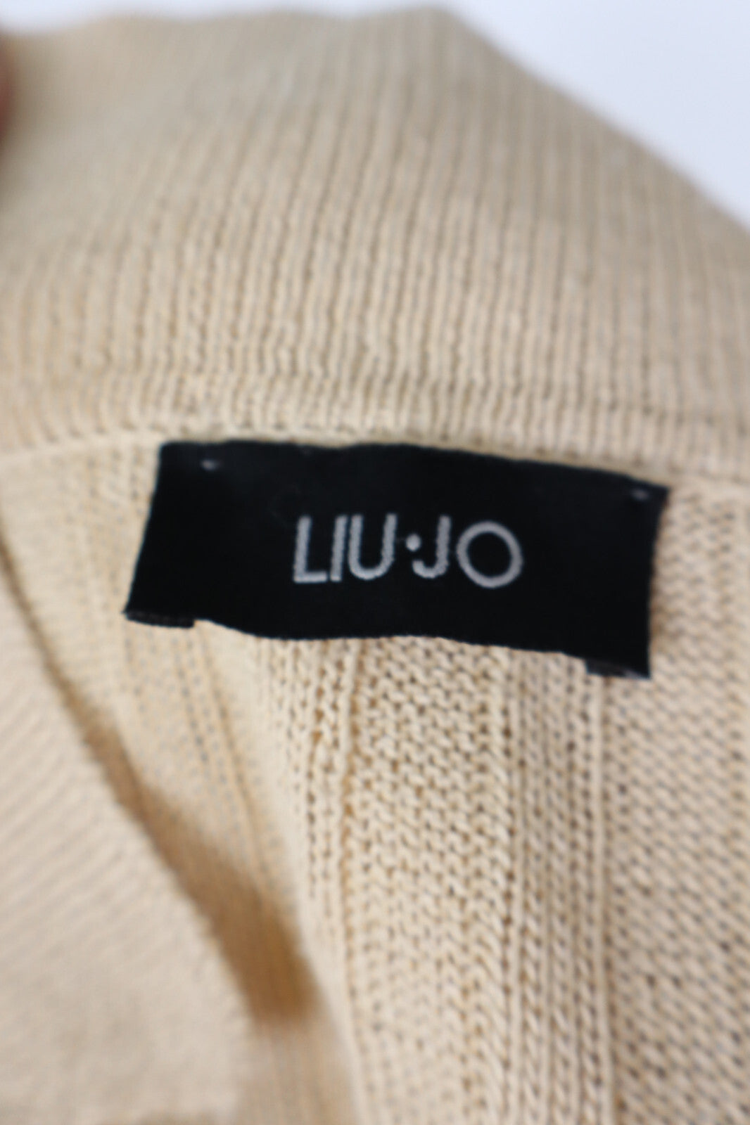 LIU JO MILANO MAGLIONE CARDIGAN DONNA TG M WOMAN SWEATER VINTAGE CASUAL COTONE