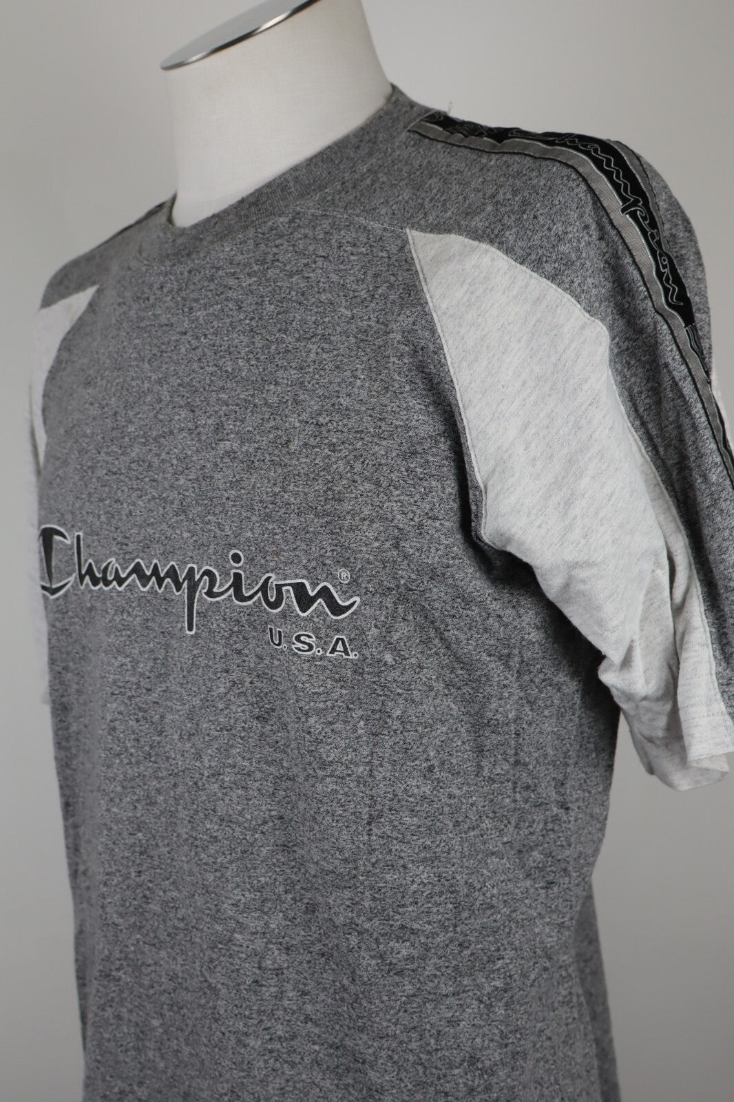 CHAMPION MAGLIA UOMO TG. L MAN T-SHIRT CASUAL VINTAGE COTONE COTTON