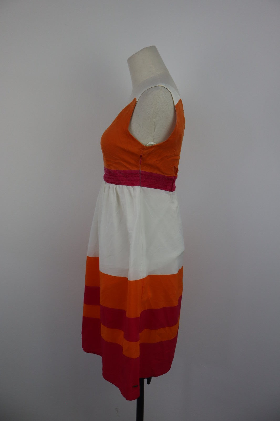 TOMMY HILFIGER VESTITO DONNA TG. 4 WOMAN CASUAL VINTAGE DRESS ABITO COTONE