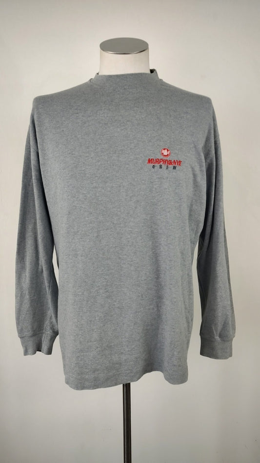 MURPHY & NYE FELPA UOMO Tg L SPORT MAN SWEATSHIRT CASUAL VINTAGE