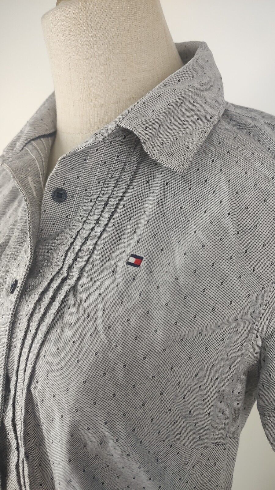 TOMMY HILFIGER CAMICIA  DONNA TG. S WOMAN SHIRT CASUAL VINTAGE COTONE