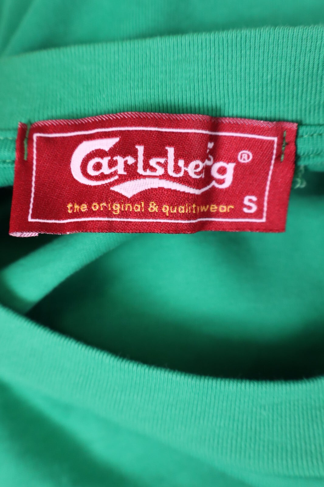 CARLSBERG FELPA MAGLIA UOMO Tg S  MAN CASUAL VINTAGE SWEATSHIRT COTONE