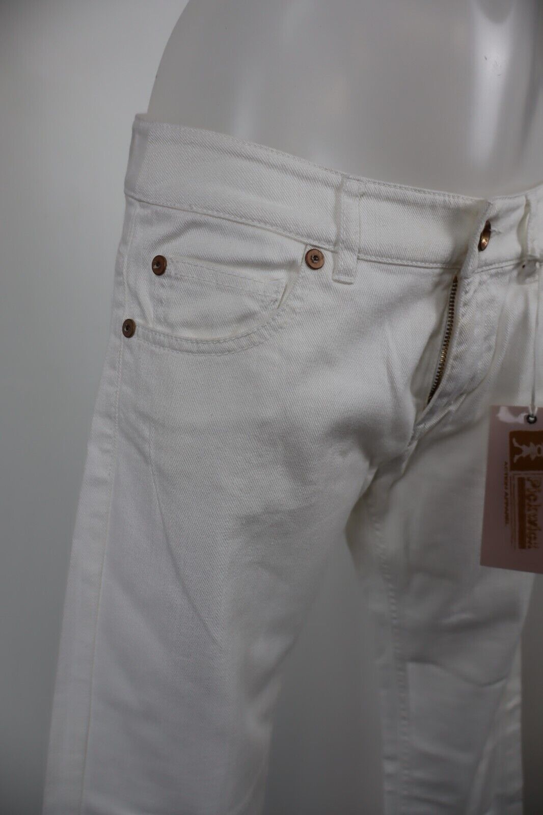PICKWICK PANTALONE CASUAL DONNA TG 28 WOMAN VINTAGE PANTS COTONE CON TAG