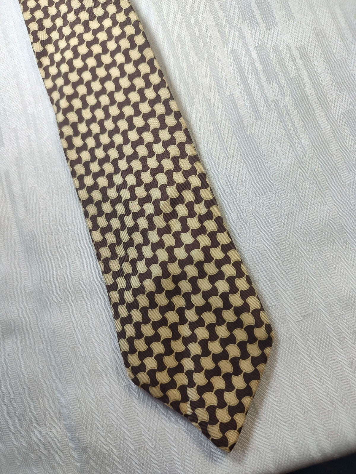 CERRUTI 1881 100% SILK TIE SETA CRAVATTA NECKTIE MADE IN FRANCIA CLASSIC