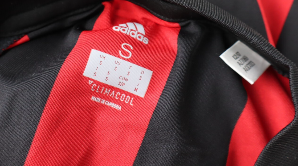 ADIDAS ACM MILAN CALHANOGLU MAGLIA CALCIO UOMO TG S MAN SHIRT SOCCER SPORT