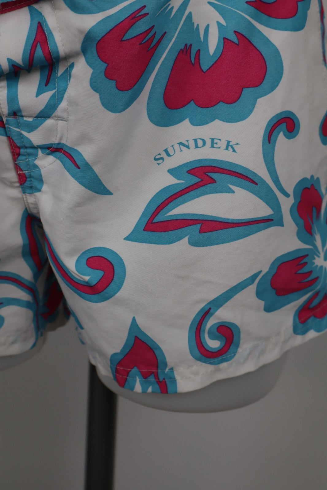 SUNDEK PANTALONCINO DONNA TG 30 WOMAN VINTAGE SHORTS CASUAL MARE COSTUME