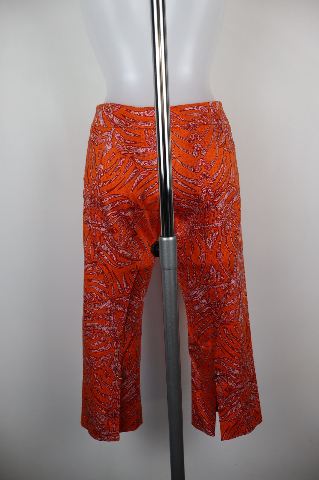 JOHN RICHMOND PANTALONE BERMUDA CASUAL DONNA TG 40 WOMAN VINTAGE PANTS COTONE