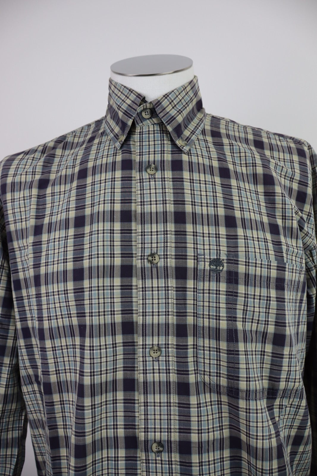TIMBERLAND CAMICIA UOMO TG. S MAN CASUAL VINTAGE SHIRT COTONE COTTON