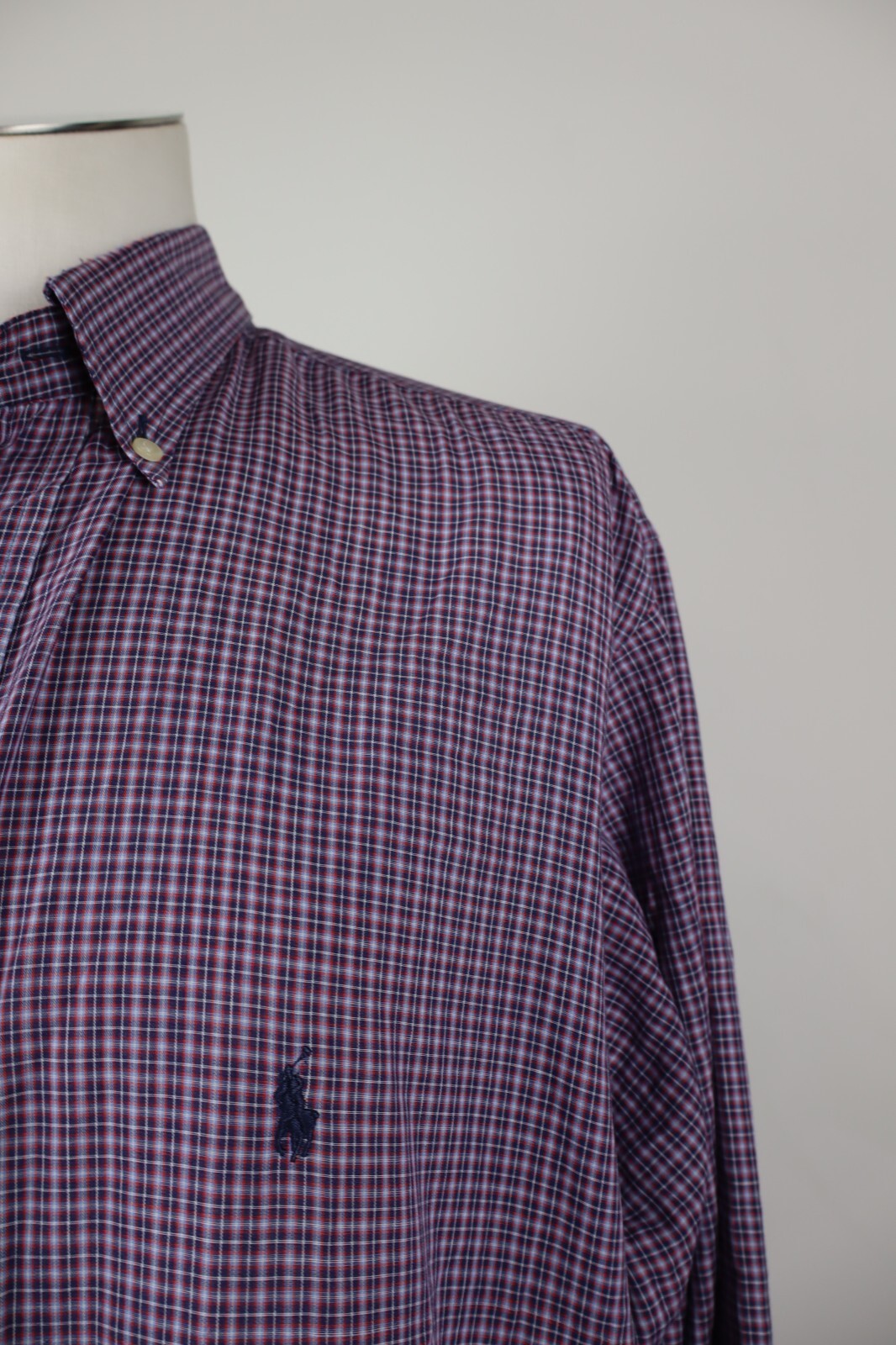 RALPH LAUREN CAMICIA COTONE SHIRT UOMO Tg. 34 17 MAN VINTAGE CASUAL COTTON