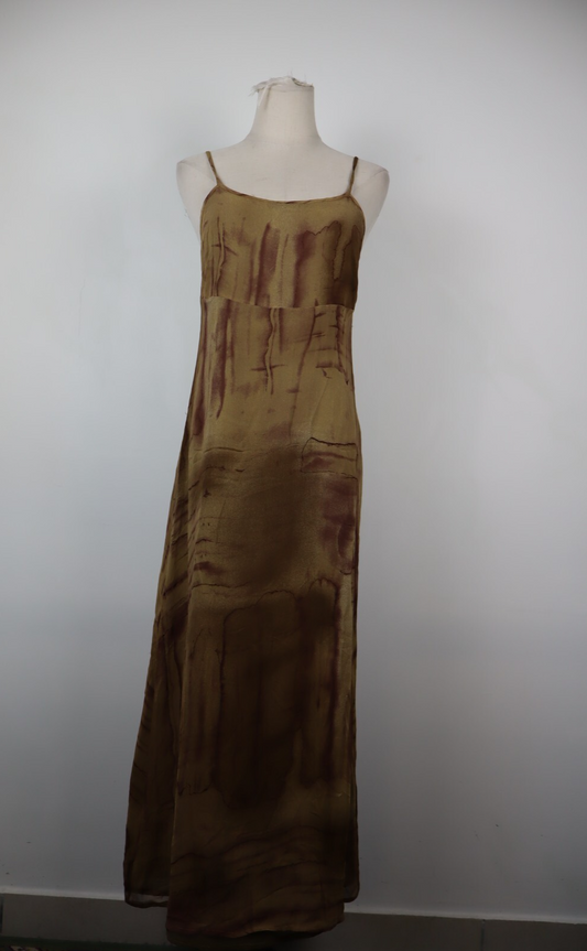 MARELLA VESTITO ABITO SMANICATO DONNA TG. 44 WOMAN CASUAL VINTAGE DRESS