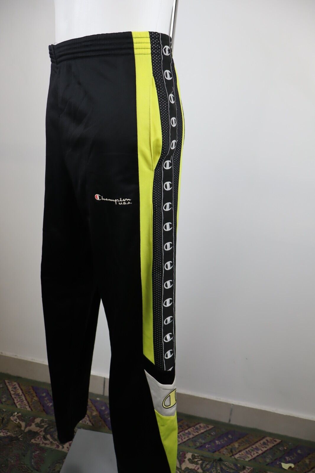 CHAMPION PANTALONE CALCIO SPORT UOMO TG L VINTAGE MAN PANTS