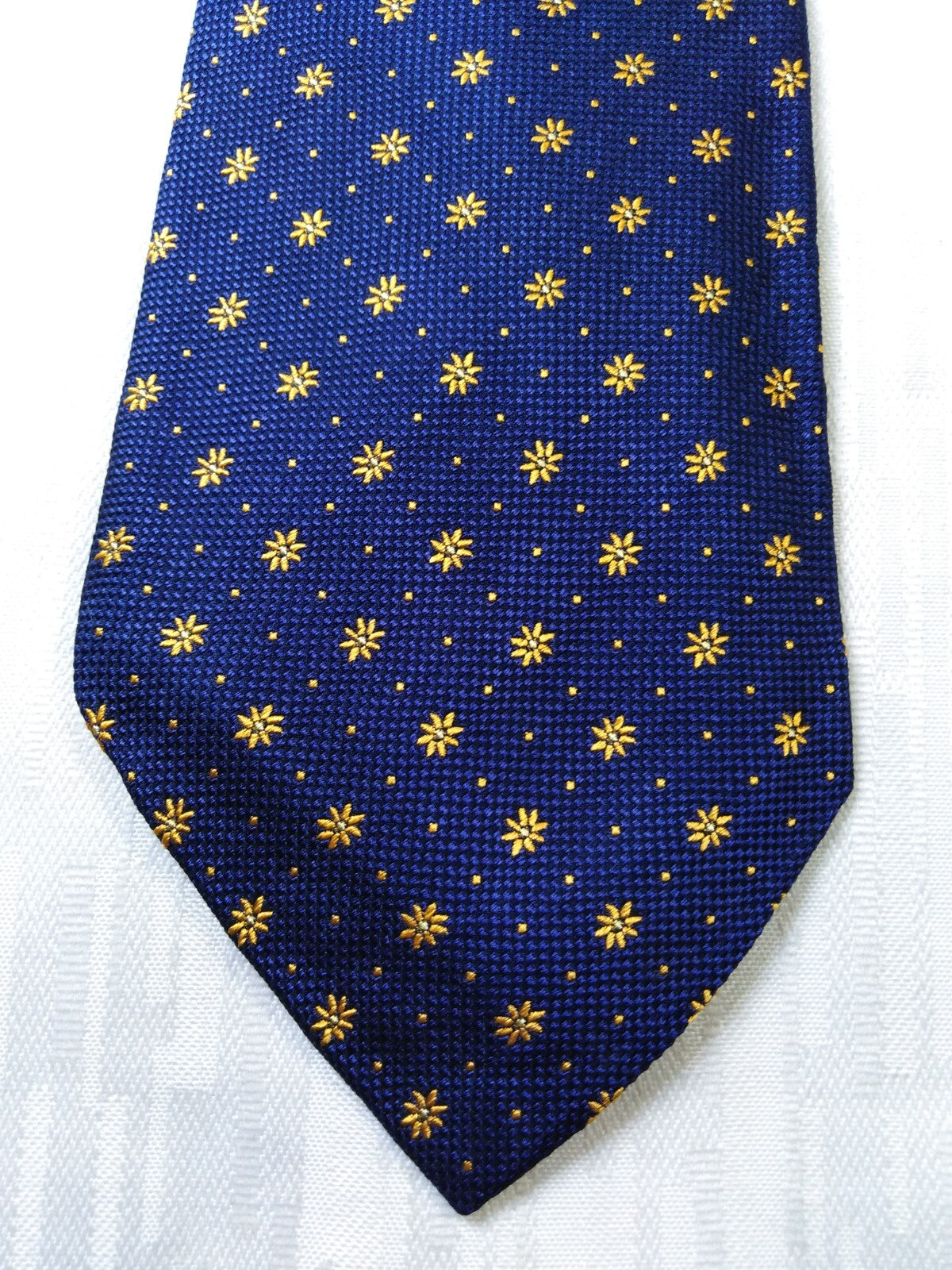 LES COPAINS 100% SILK TIE SETA CRAVATTA NECKTIE MADE IN ITALIA CLASSIC
