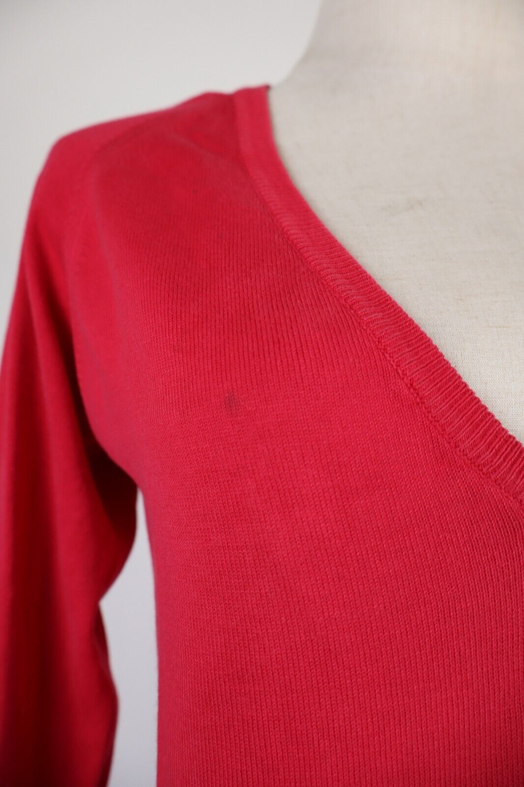 FRED PERRY MAGLIONE DONNA Tg. L WOMAN COTONE CASUAL COTTON SWEATER