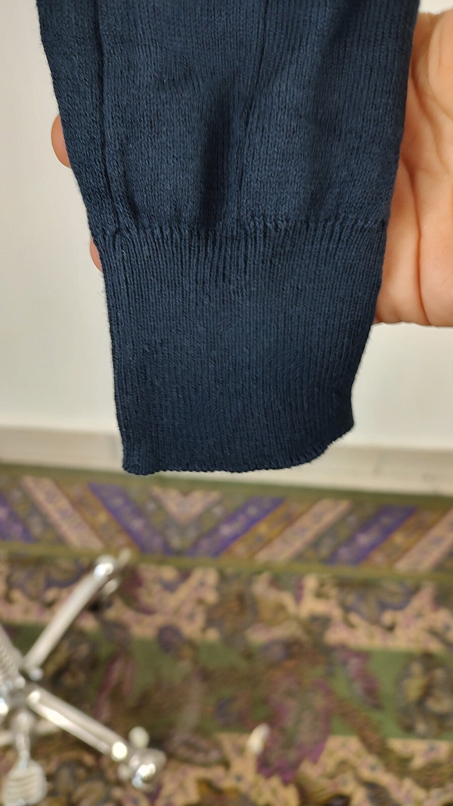 LIU JO MAGLIONE COTONE CASHMERE VINTAGE UOMO XXL MAN SWEATER CASUAL VINTAGE