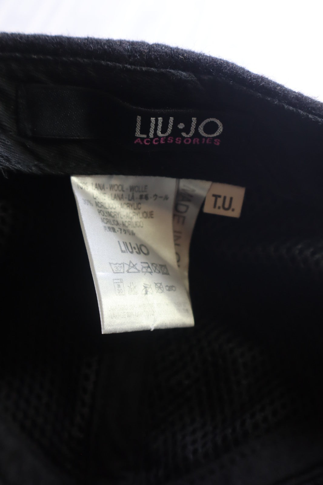 LIU JO CAPPELLO TAGLIA UNICA BERRETTO HAT CAP SPORT DONNA REGOLABILE LANA