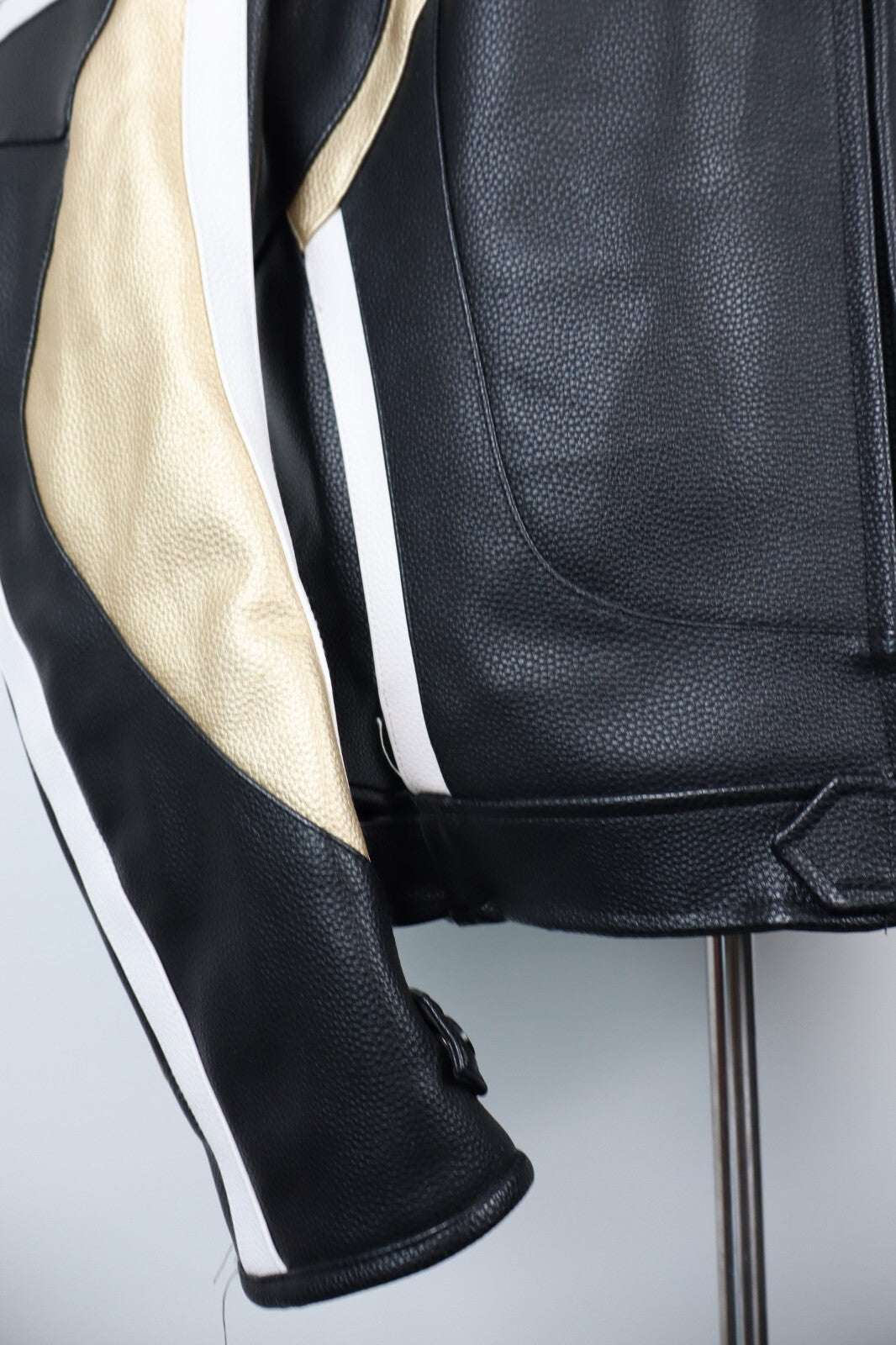 DEVIL SLAYER MVP GIUBBINO MOTO ECOPELLE UOMO TG XXL MEN JACKET SPORT