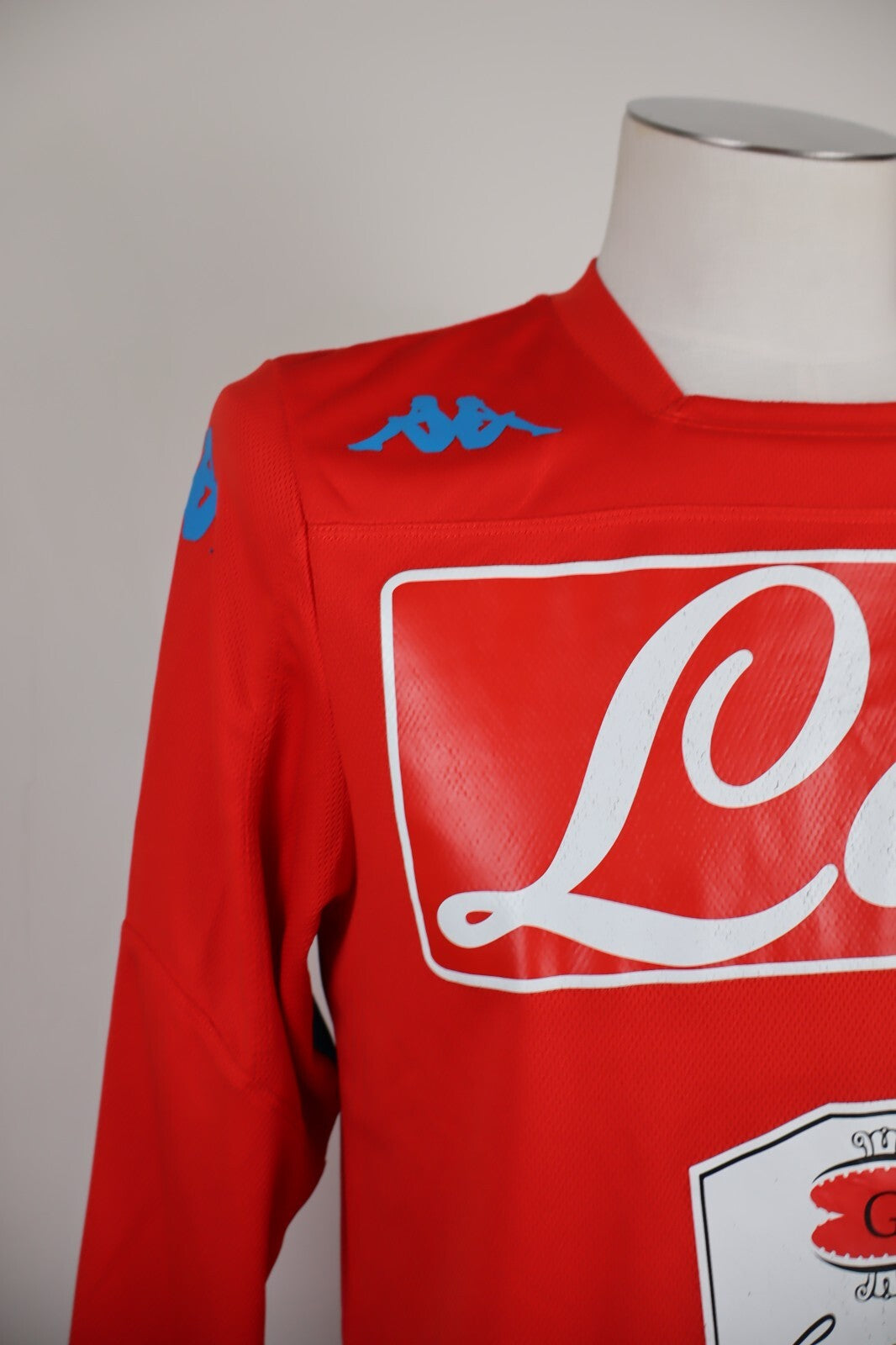 KAPPA NAPOLI MAGLIA CALCIO UOMO TG M T-SHIRT MAN SOCCER JERSEY SPORT