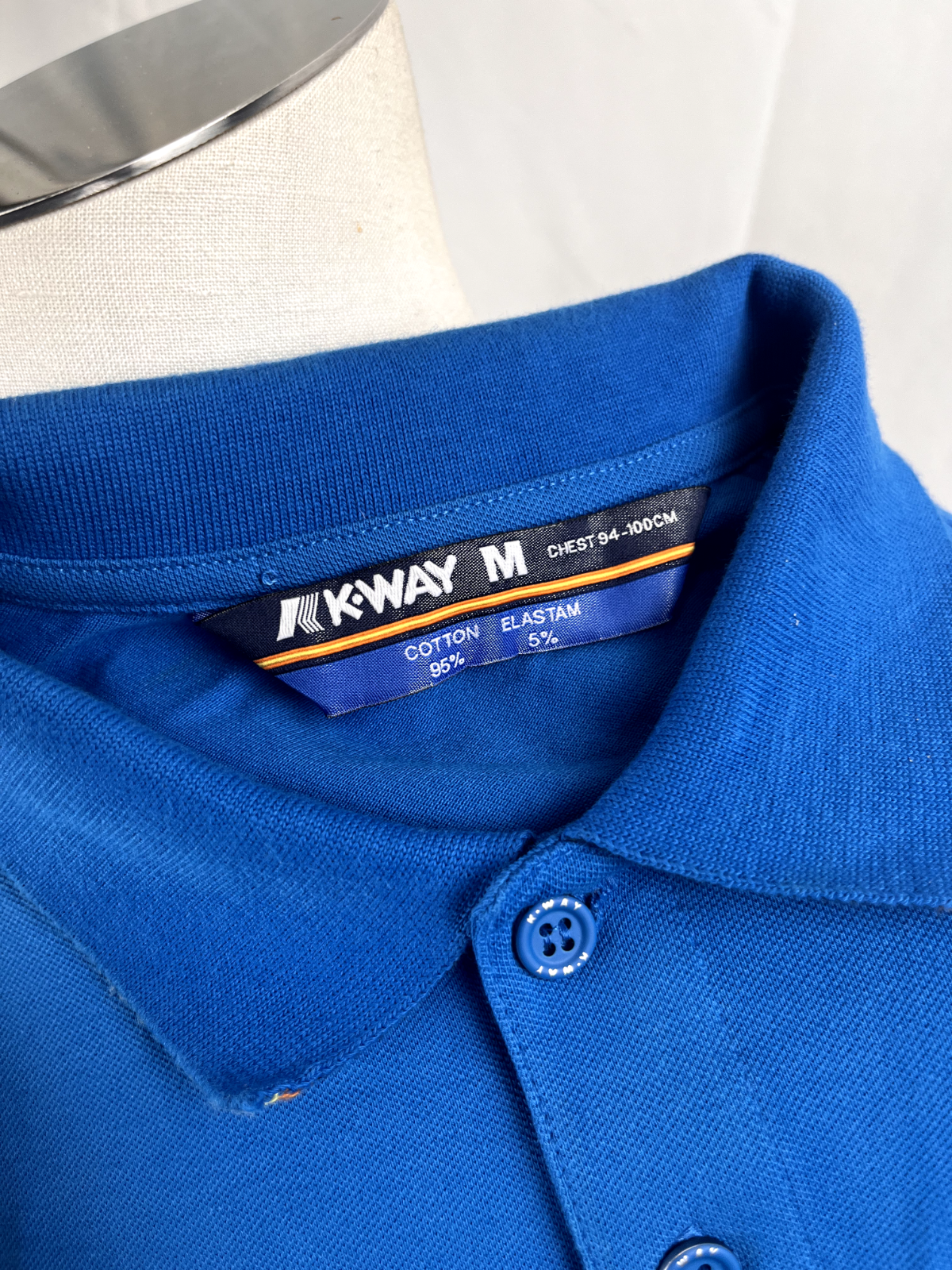 K-WAY MAGLIA POLO UOMO TG. M MAN SHIRT CASUAL VINTAGE COTONE COTTON